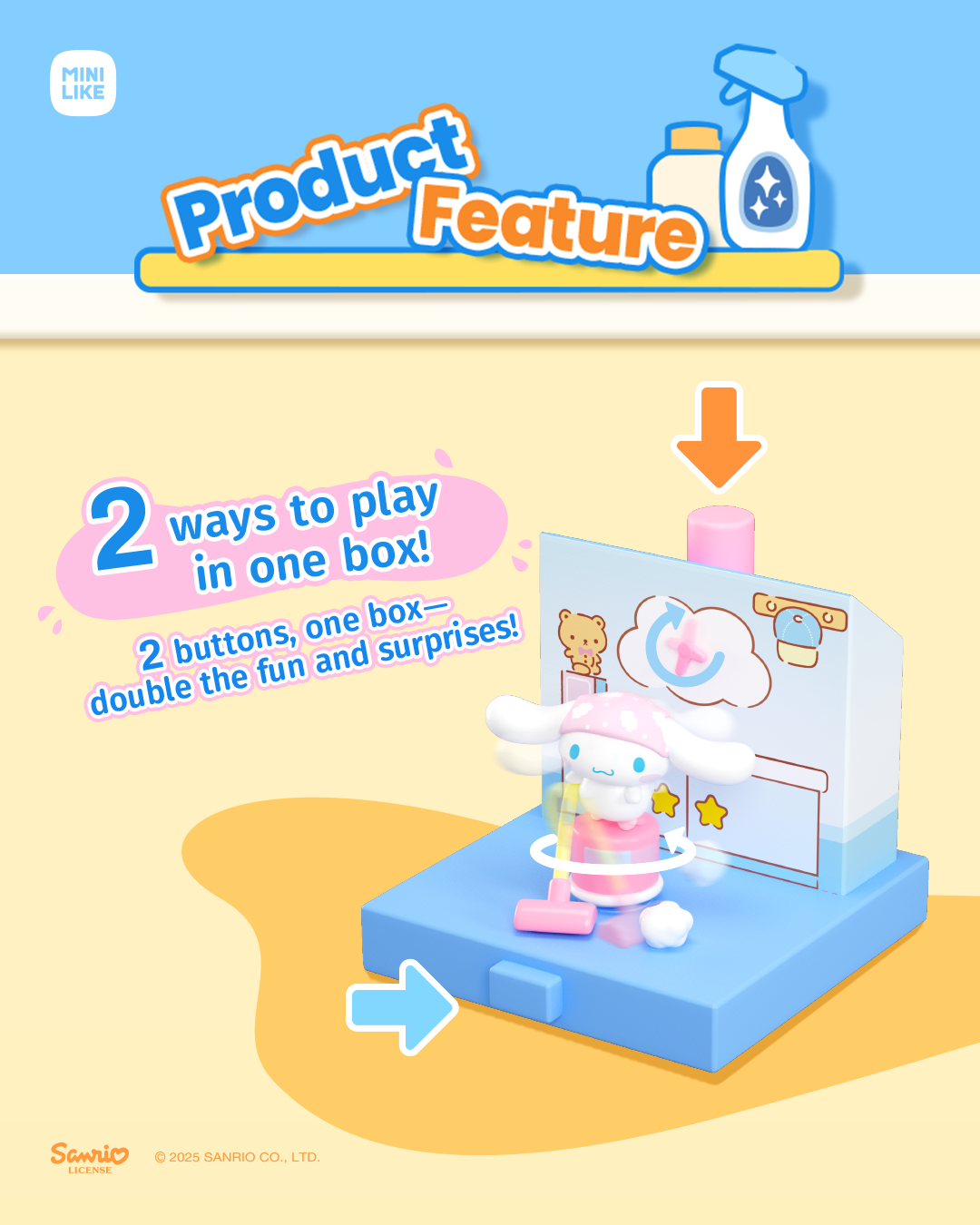 【際洋文化】Sanrio characters勞動男團系列微盒Pro+, , large