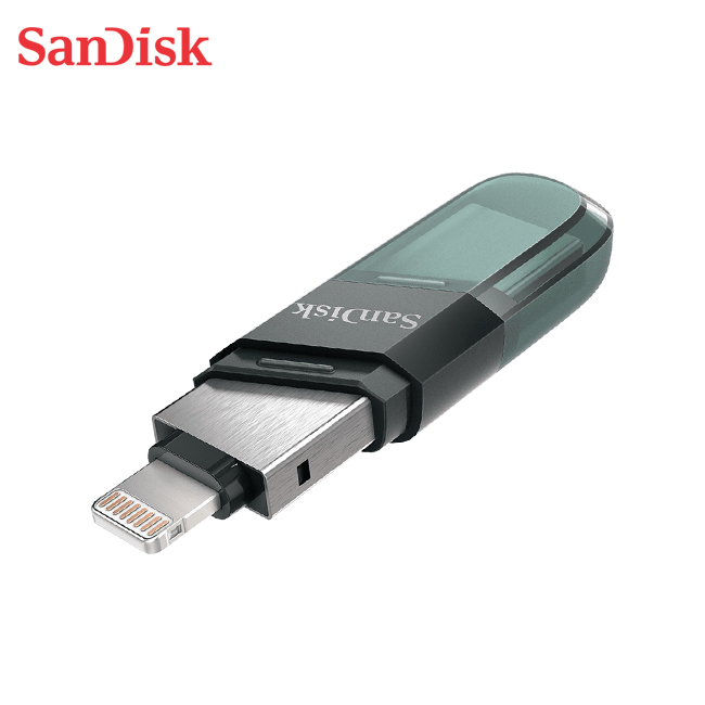 【SanDisk】iXpand 64G 翻轉 OTG USB 3.1 隨身碟 iPhone / iPad 適用, , large