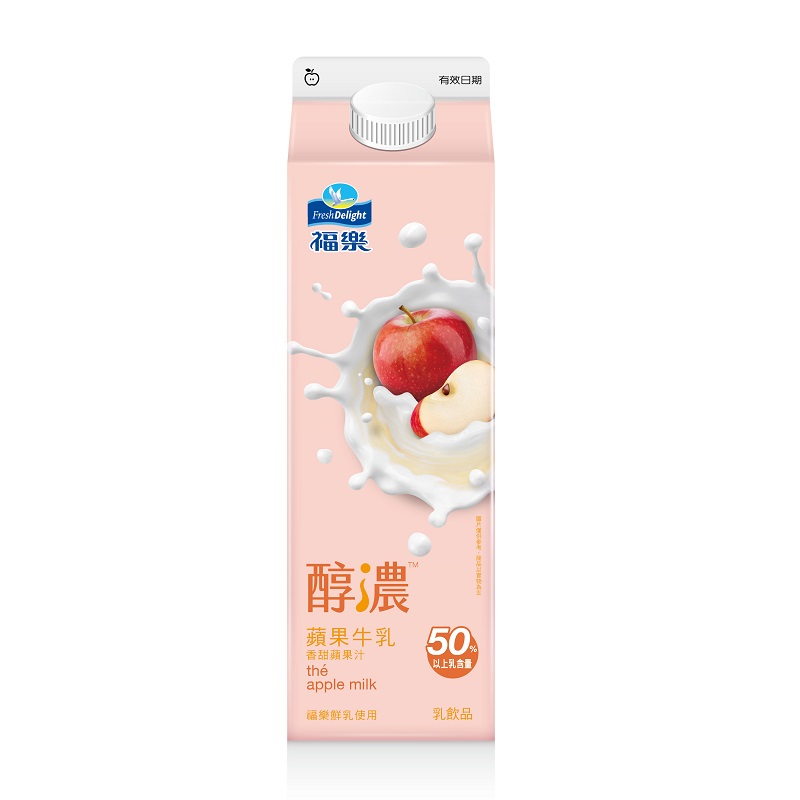福樂蘋果牛乳936ml, , large