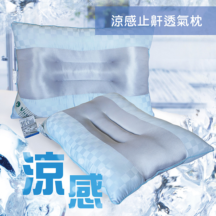 【多利寶寢具】Victoria_涼感止鼾透氣枕頭(1顆), , large