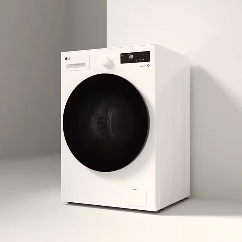 LG WD-S18NW 蒸氣洗脫滾筒洗衣機18kg, , large