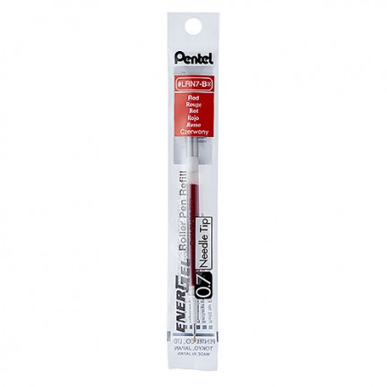 【 Pentel 飛龍 】極速鋼珠筆芯 (針芯筆頭) 0.7mm 12支/盒 LRN7   -  多款可選, , large