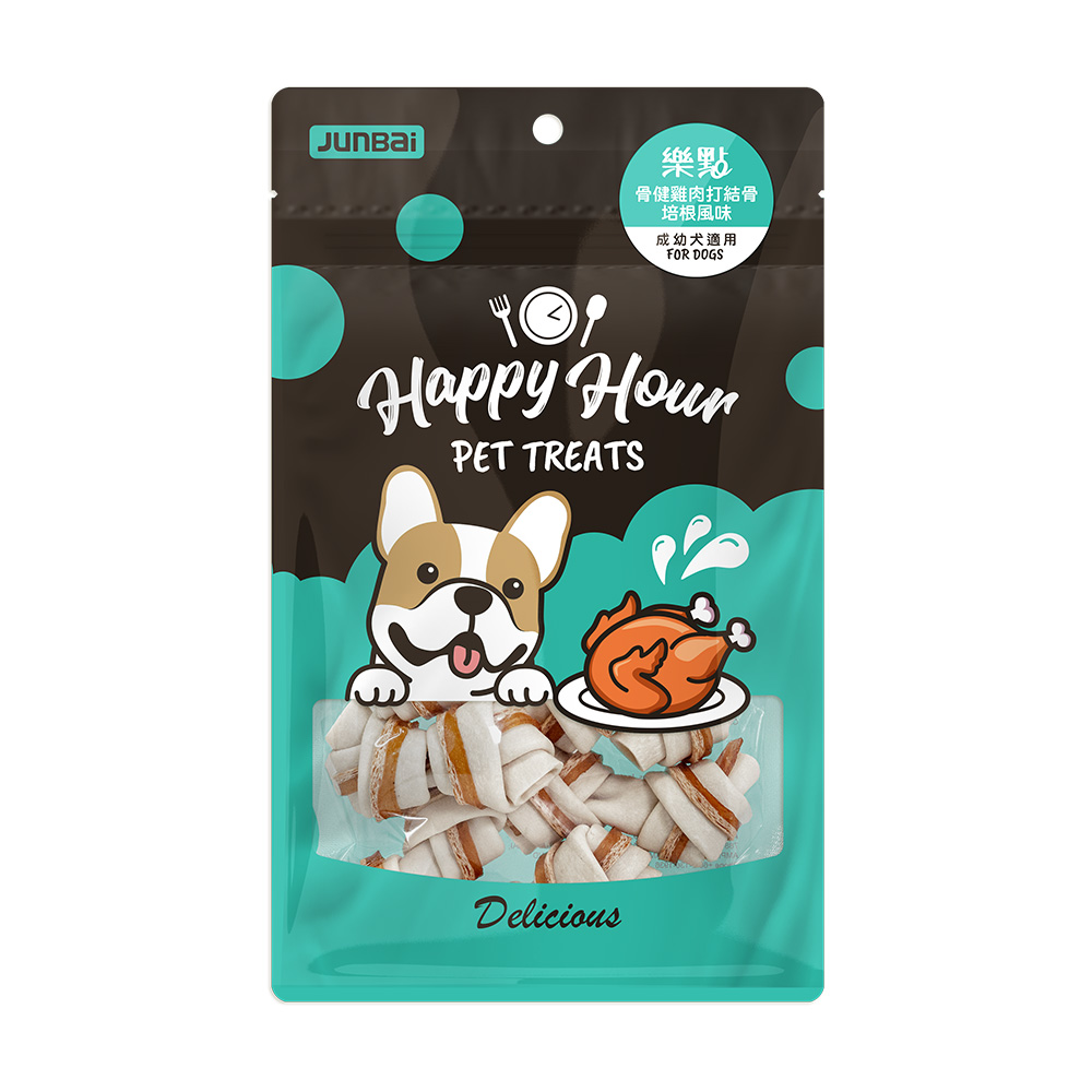 Chicken Knotted with Bone Bacon Flavor, , large