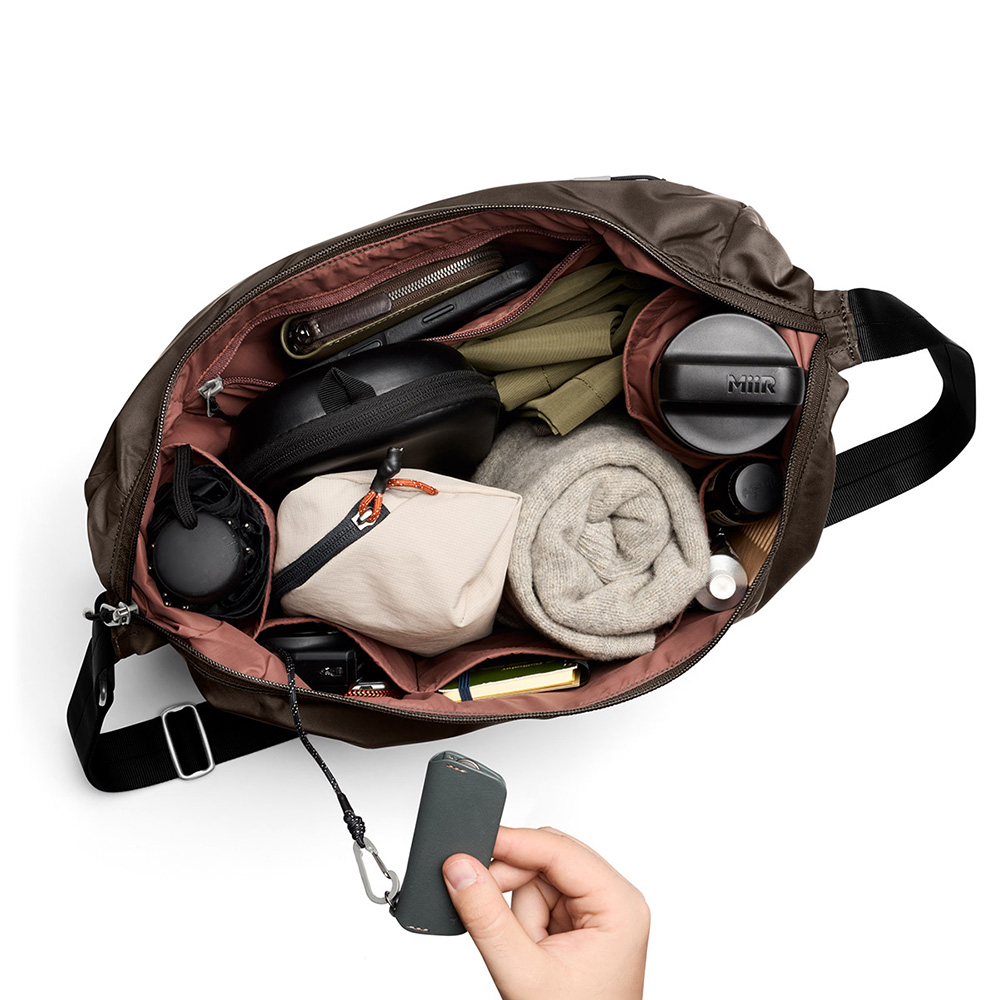 Bellroy Laneway Crescent Bag 12L 大型月亮包 側背包 斜背包 男包 女包 送禮 禮物 推薦(自然岩灰BOAC-RVR-238, , large