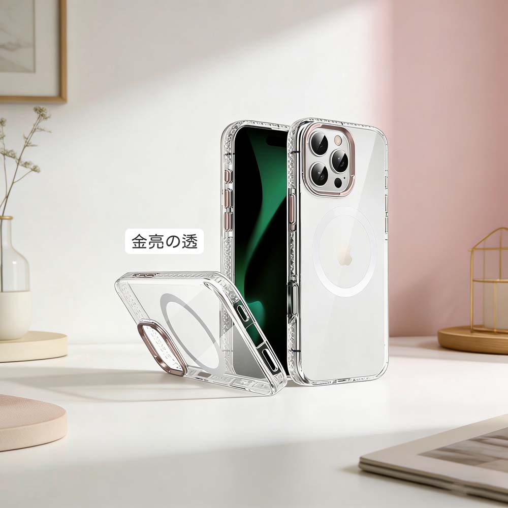 【山水之寶】iPhone16/16plus 手機殼 防摔殼 MoreSee 透明經典鋼骨磁吸防摔殼, , large