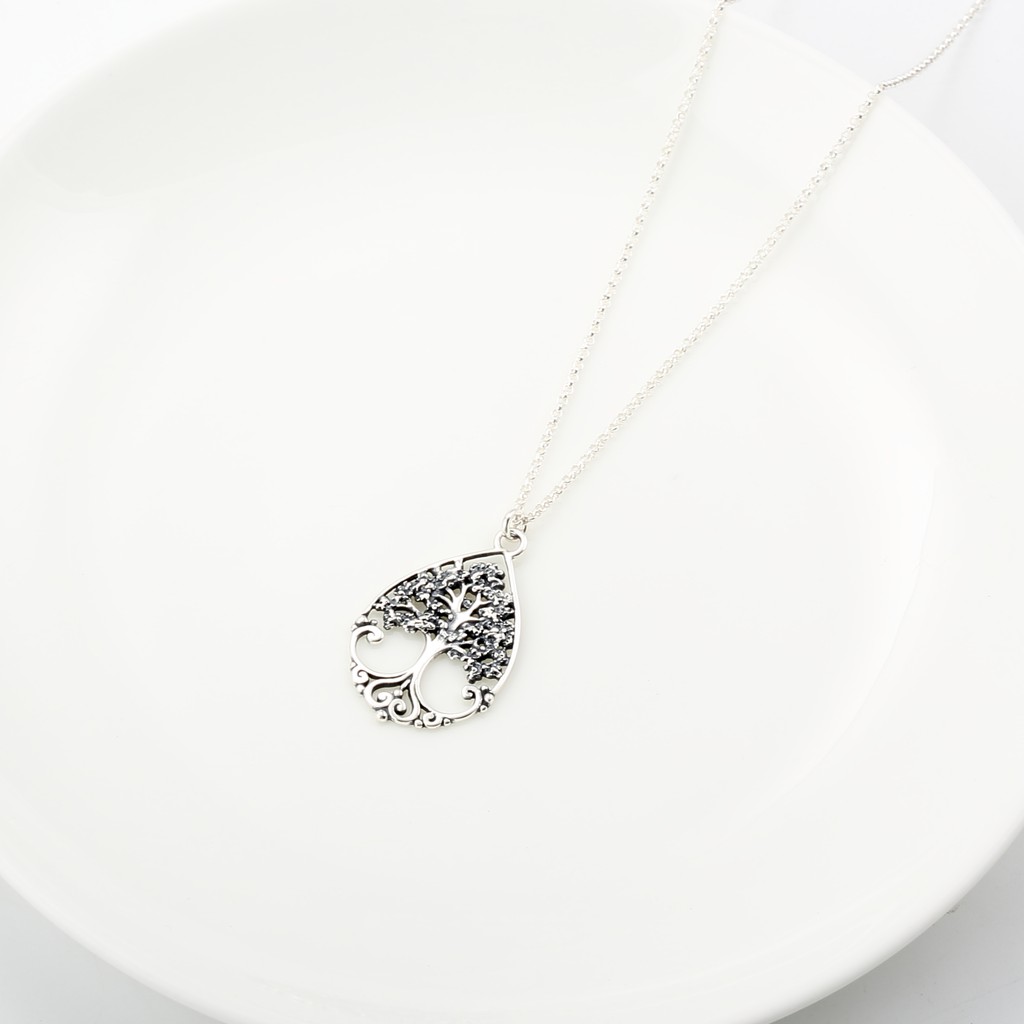 【Angel & Me】Tree of Life s925 sterling silver necklace Birthday gift, , large