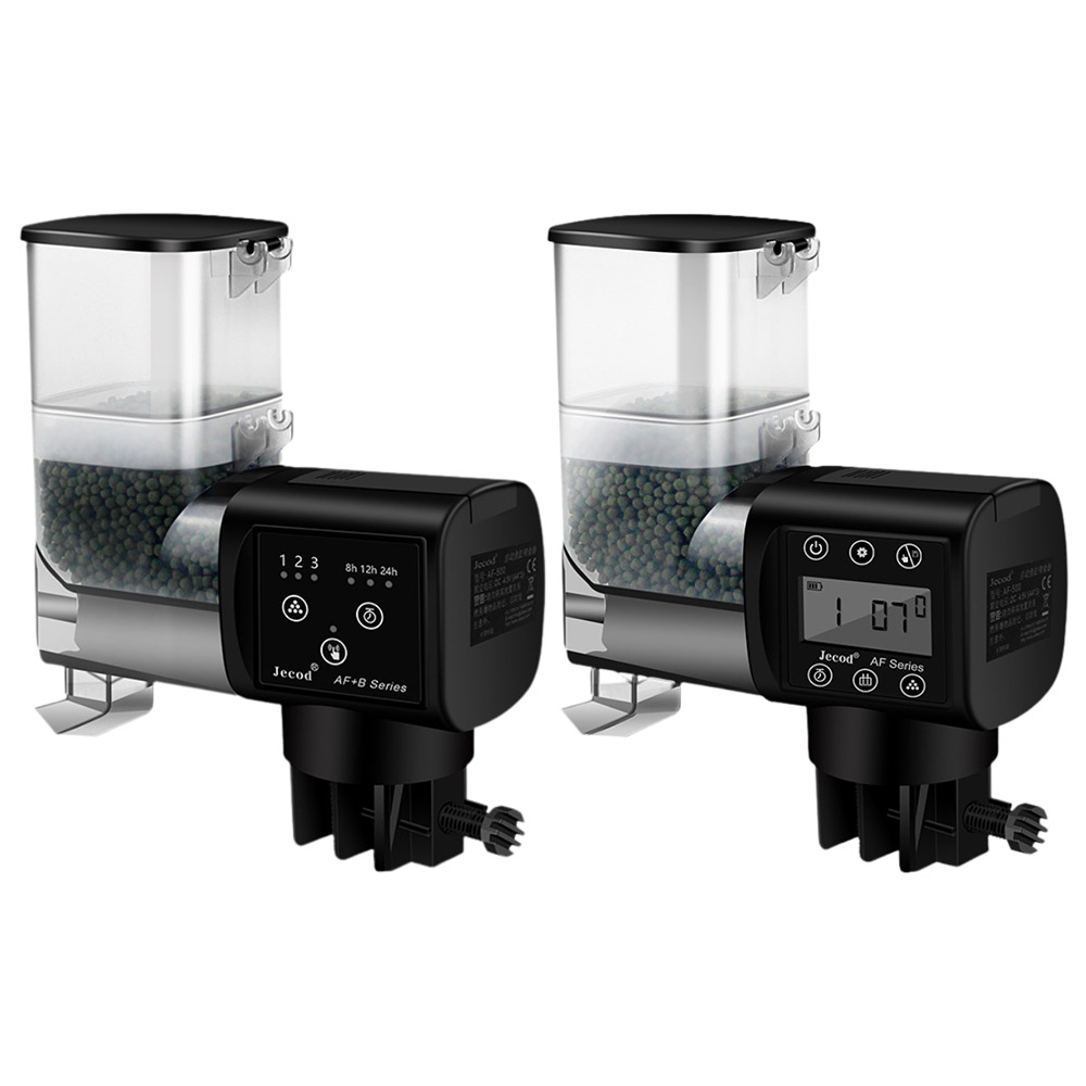 智能魚缸自動餵食器/3檔餵食AF-250B疊加倉(含電池), , large