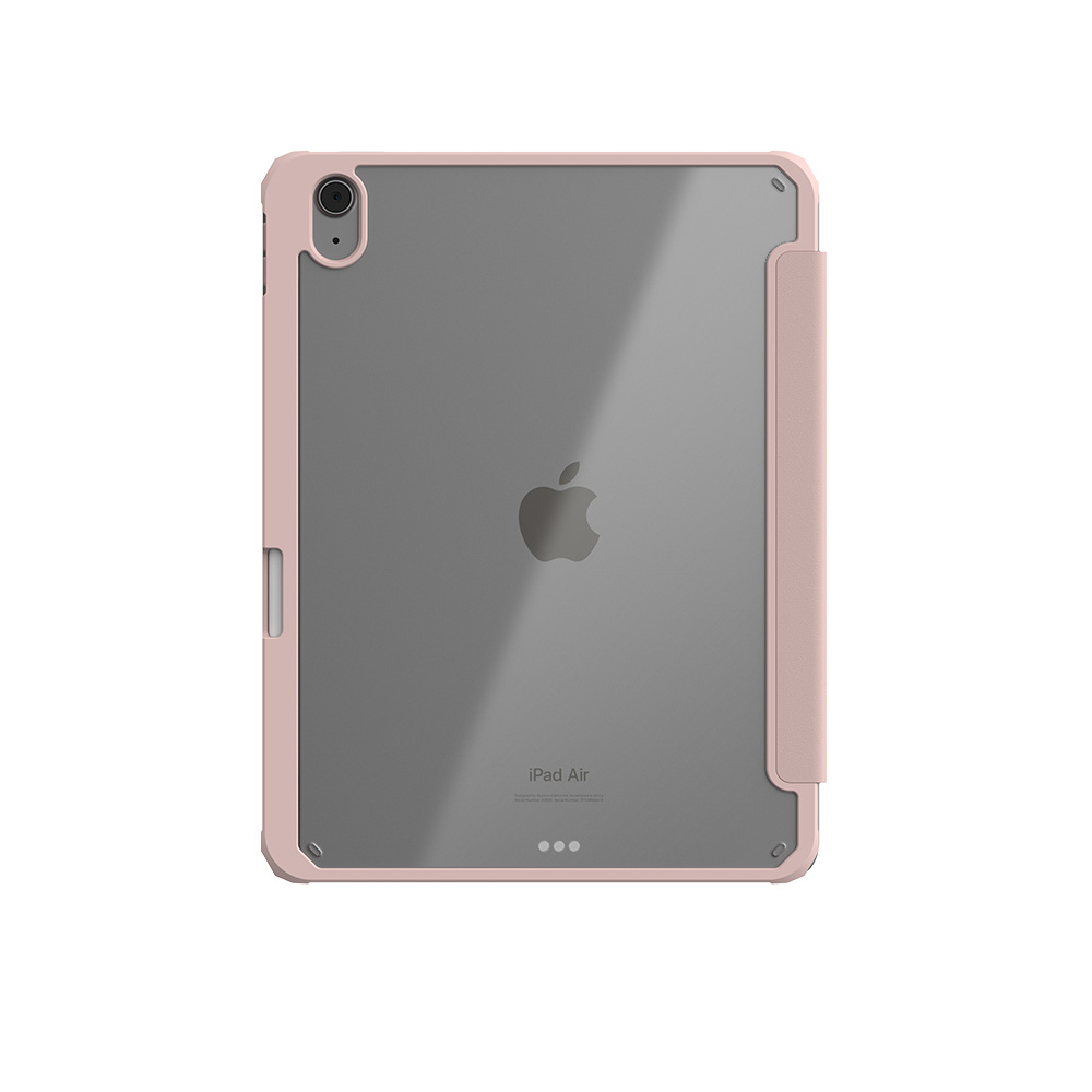 【HIPPORIZZ】iPad Air 11吋、 Air 10.9吋 Origo 晶透筆槽防摔殼 紅鶴粉色, , large