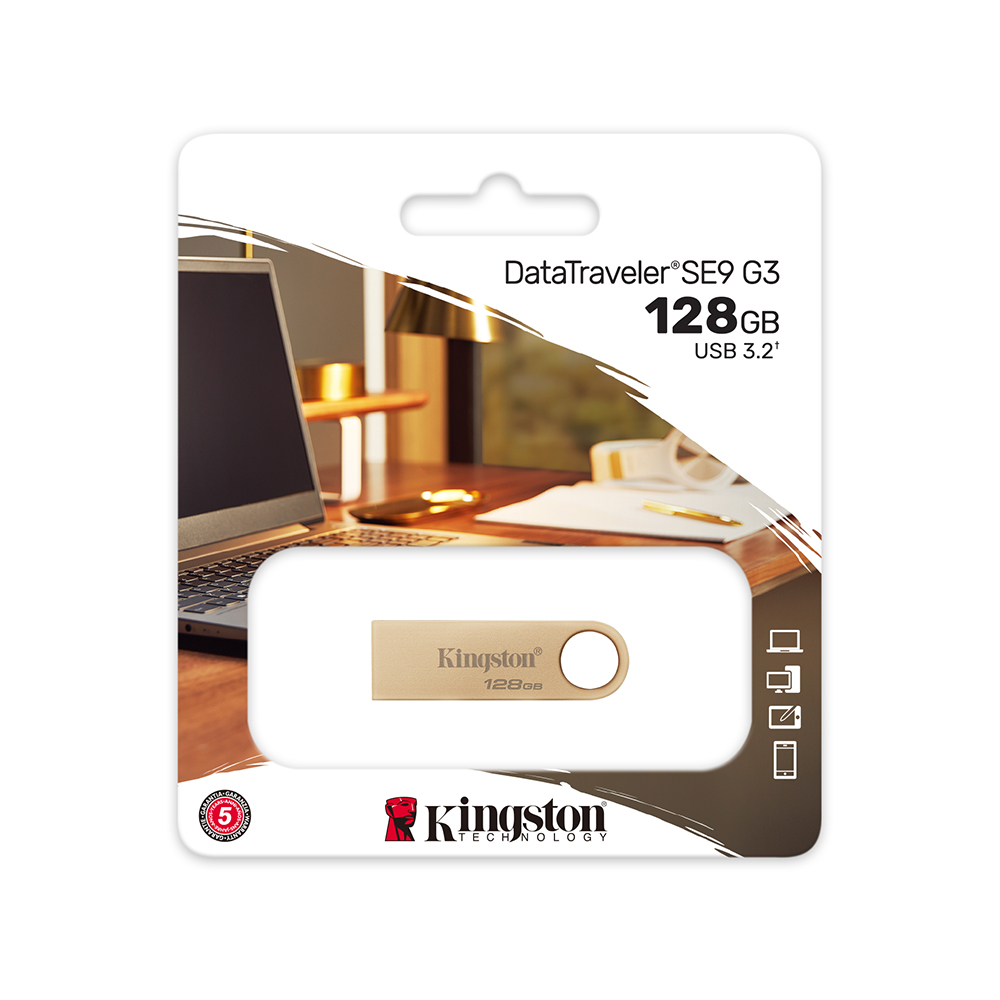 【Kingston】DataTraveler SE9 G3 128G USB 3.2 Gen1 金屬 隨身碟, , large