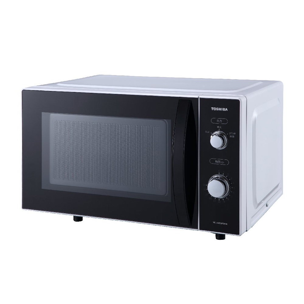 TOSHIBA 東芝 20L 平台式電控旋鈕微波爐 MC-AM20P(WH), , large