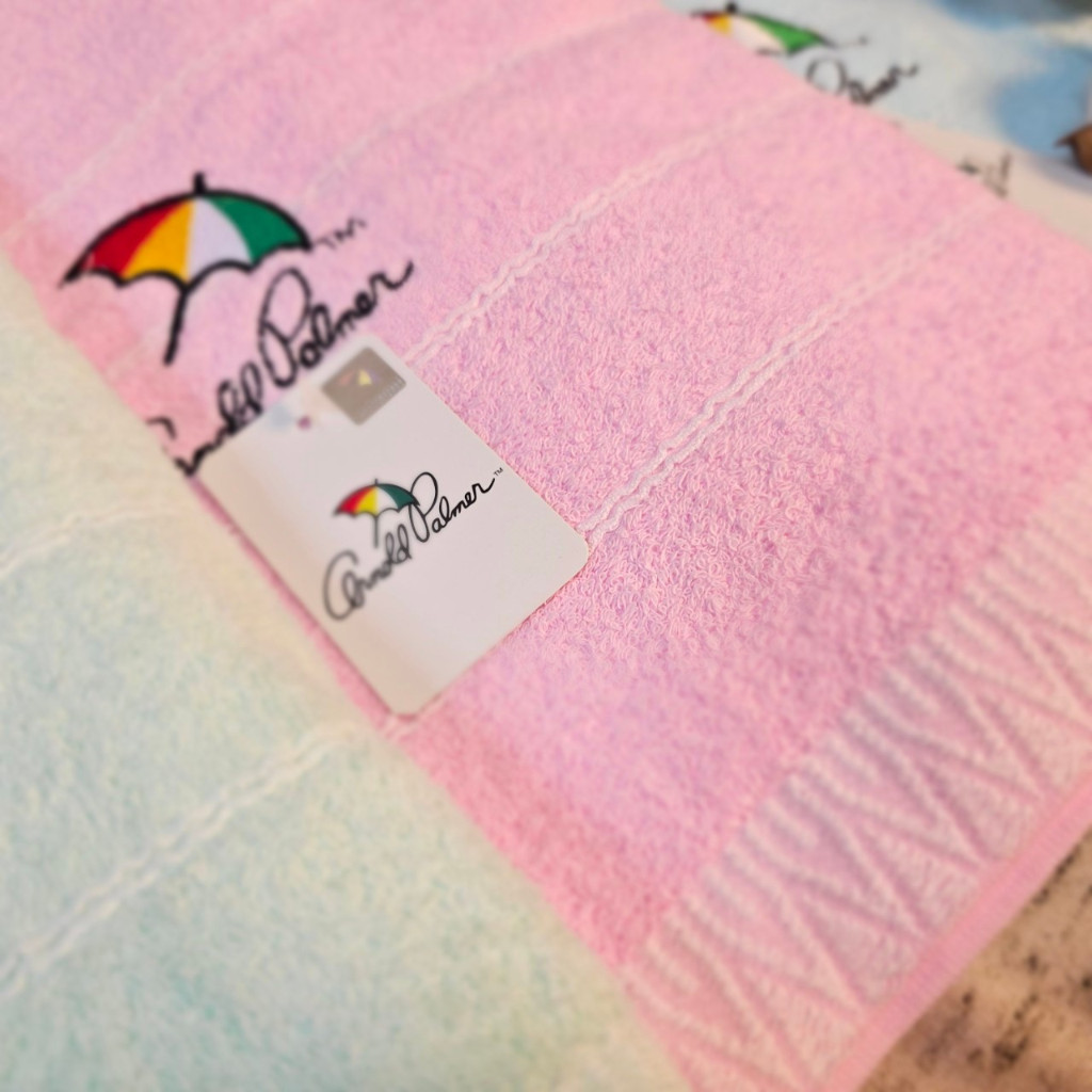 [凱美棉業] MIT台灣製 雨傘牌 刺繡LOGO浴巾 頂級12兩超厚實 淡雅淺色白線條款, , large