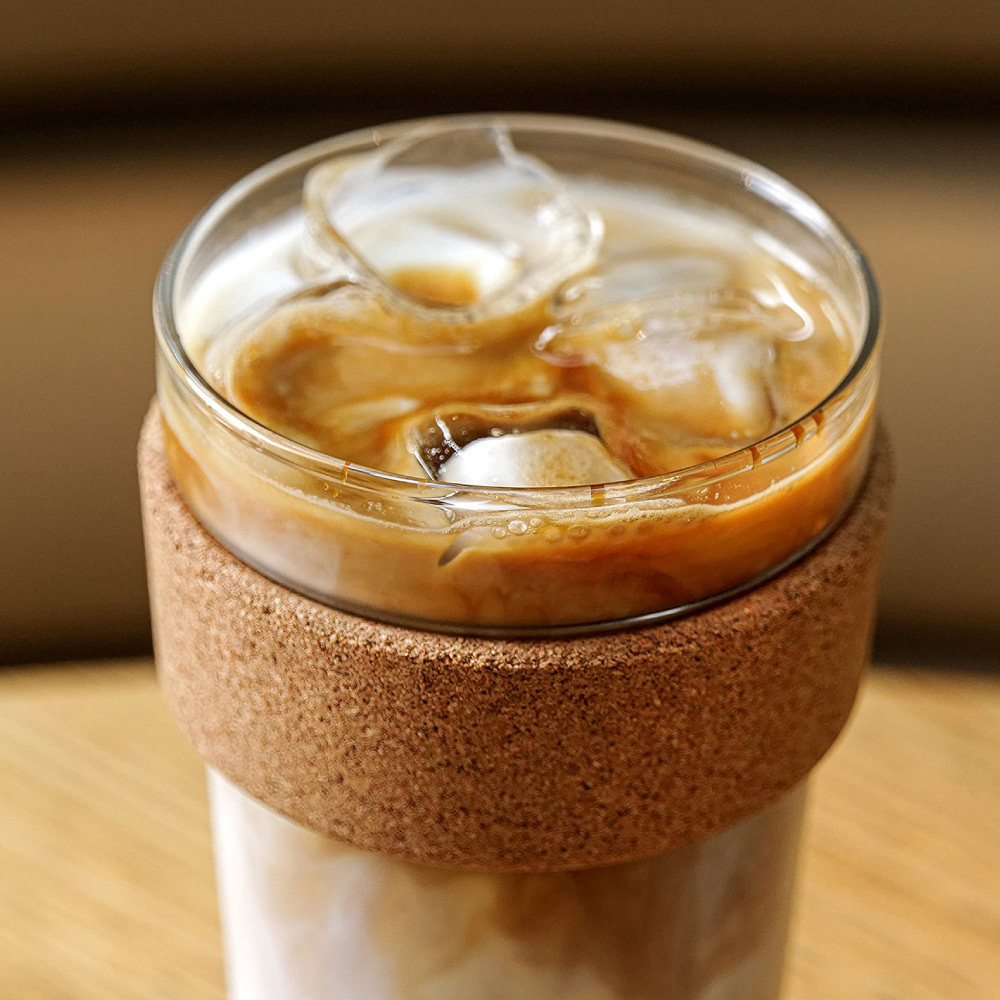 [澳洲 KeepCup] 醇萃玻璃隨行杯 L 454ml - 軟木, , large