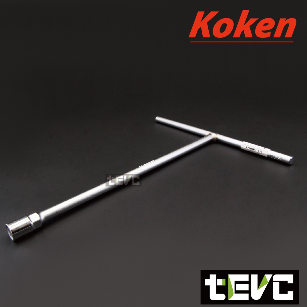 《tevc》T032 Koken 日本製 104M T型套筒扳手 104M T桿 T竿 T杆 8 10 12~19mm, , large