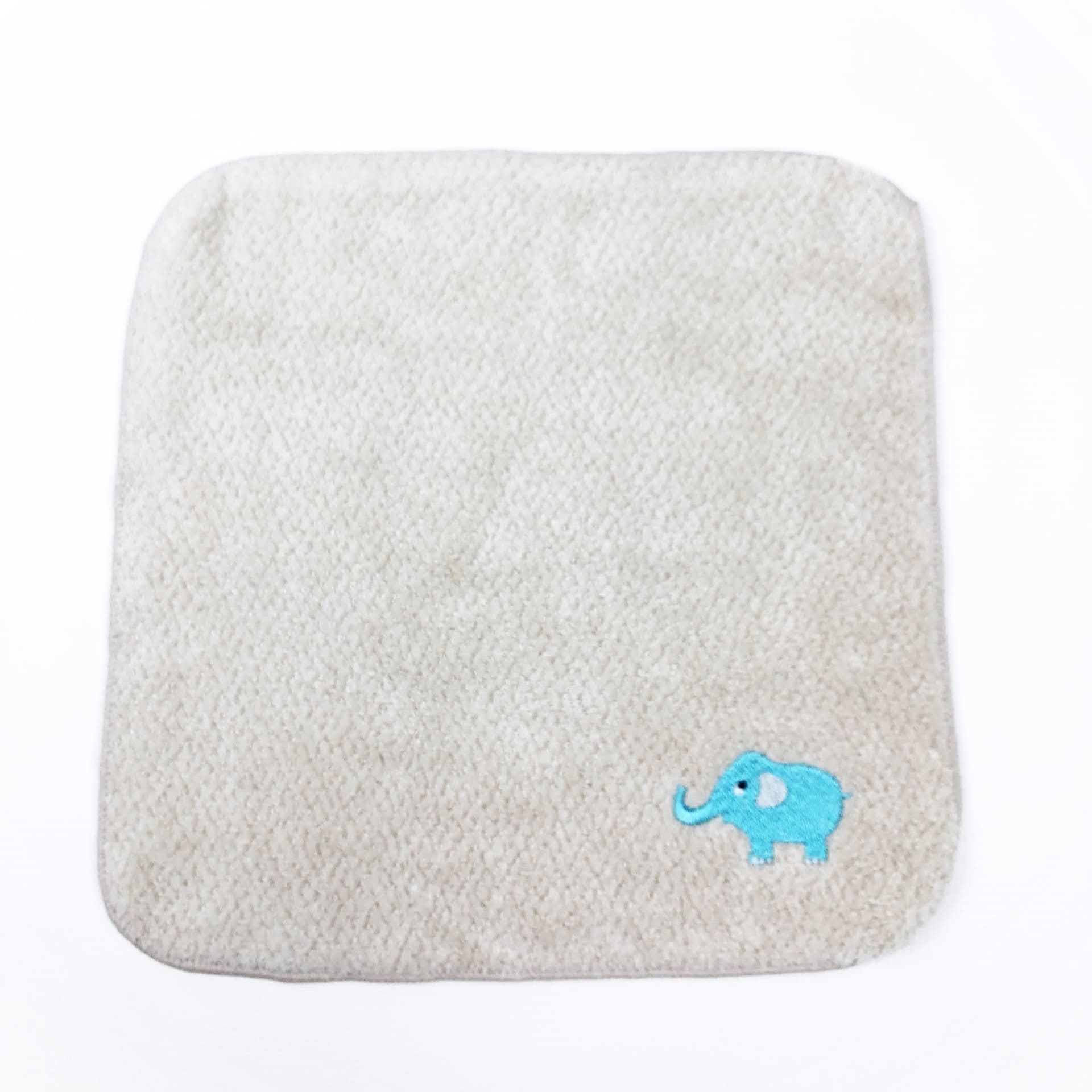 embroidered towel animal elephant (Elephant), , large