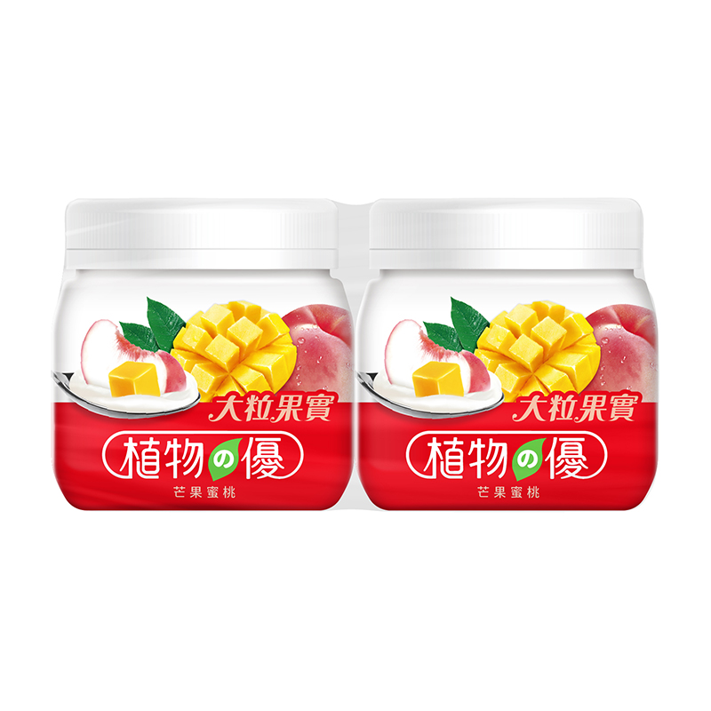 植物之優優格-芒果蜜桃200g, , large