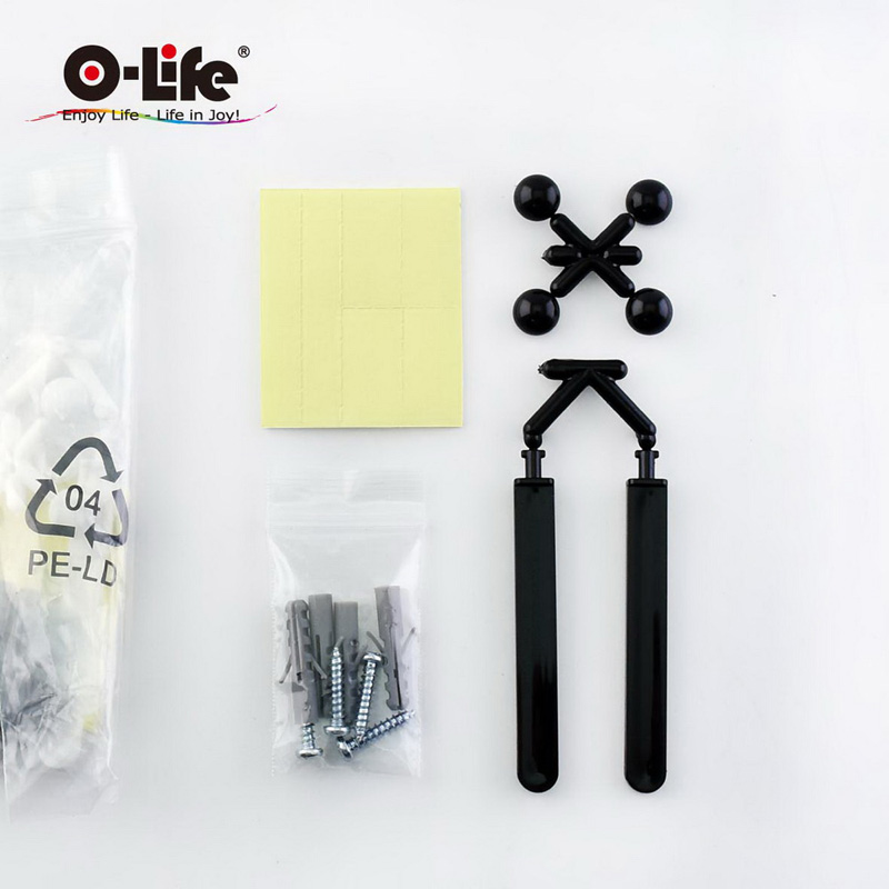 【O-Life】磁吸式壁掛收納盒-F款紅色, , large