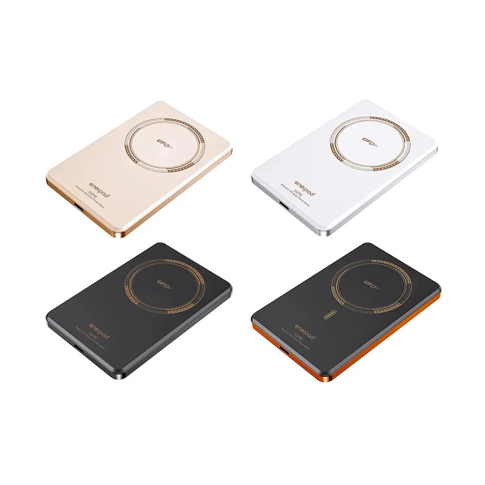 【現貨】Enerpad UFO磁吸行動電源 5000mAh MX-5000-SS｜固態電池 可上飛機｜原廠保固 飛象國際, , large