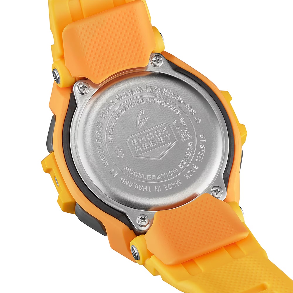 CASIO 卡西歐 G-SHOCK G-SQUAD 訓練計畫 GPS多功能運動藍芽手錶 GBD-300-9, , large