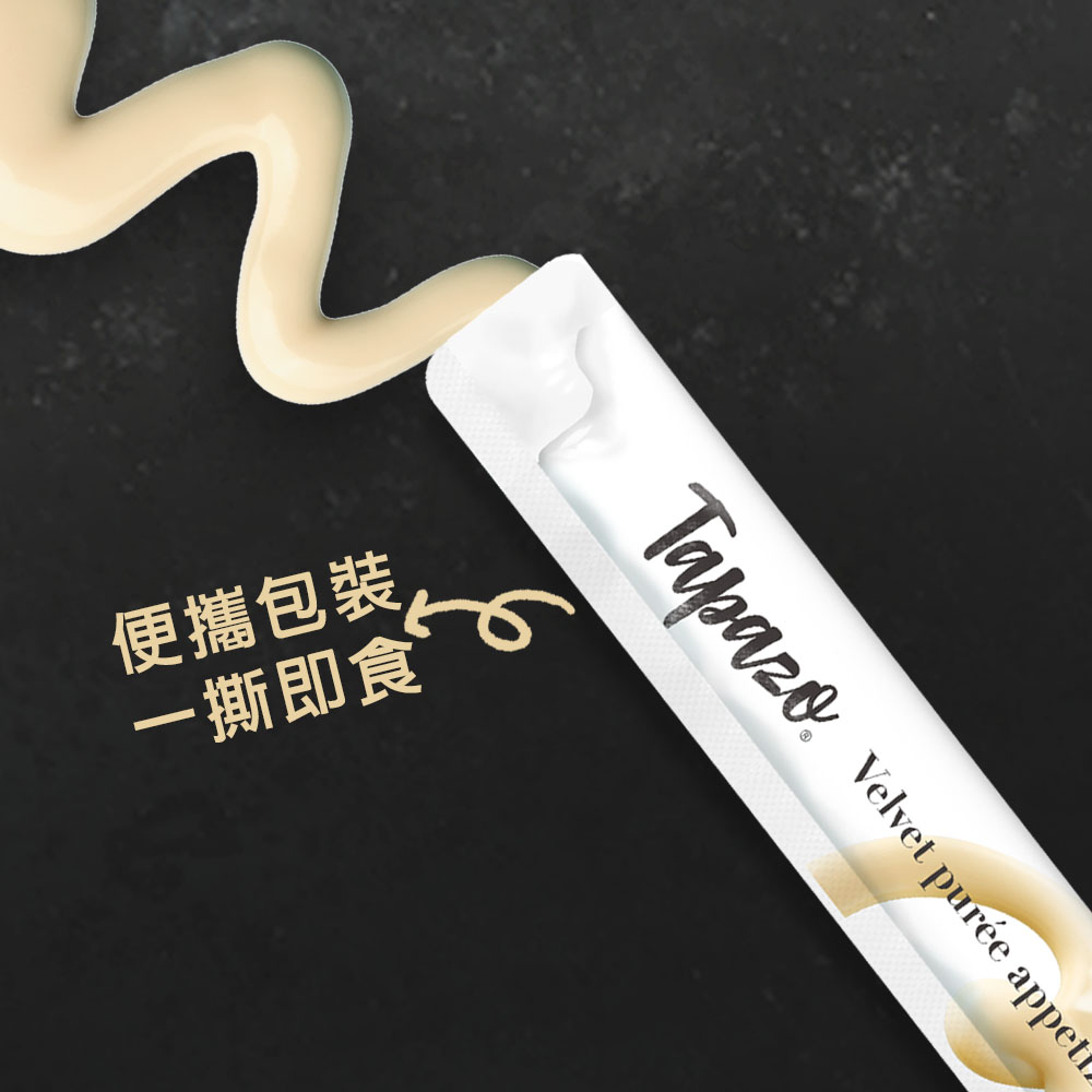 【拉拉寵物小舖】TAPAZO 特百滋 絲絨鮮肉泥 貓肉泥, , large