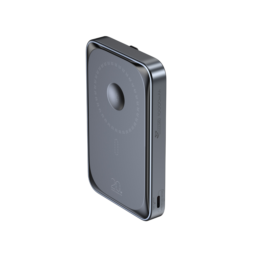 【Vyvylabs】10000mAh 3合1磁吸無線快充行動電源(20W)(錆色), , large