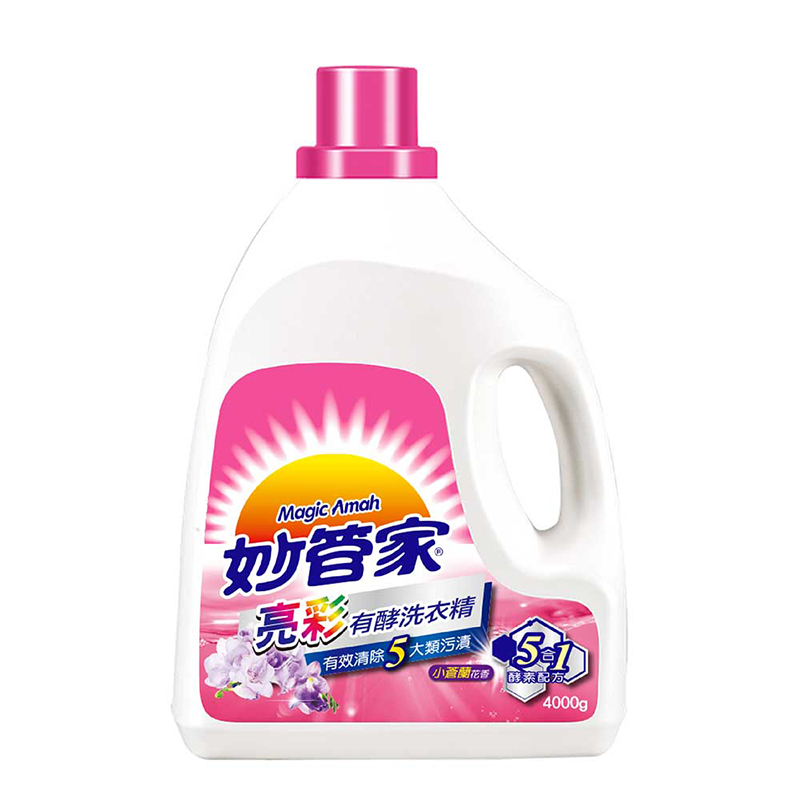 妙管家濃縮有酵洗衣精-亮彩, , large