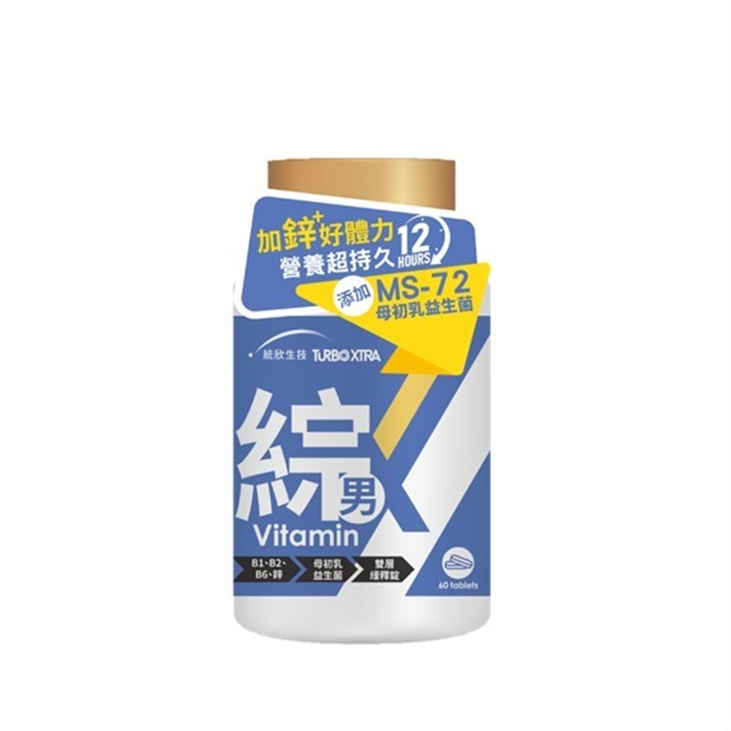 [Uni-TongXin] TX Men&rsquo;s Multivitamin with Zinc (60 Tablets/Bottle) &times;1 Bottle, , large