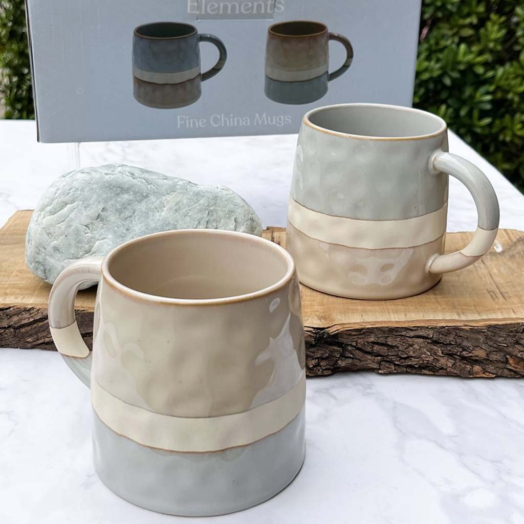 【Lesser&Pavey】日式陶瓷馬克杯組2入/窯變馬克杯/復古窯變馬克杯/馬克杯/茶杯/咖啡杯/窯變釉/杯子, , large