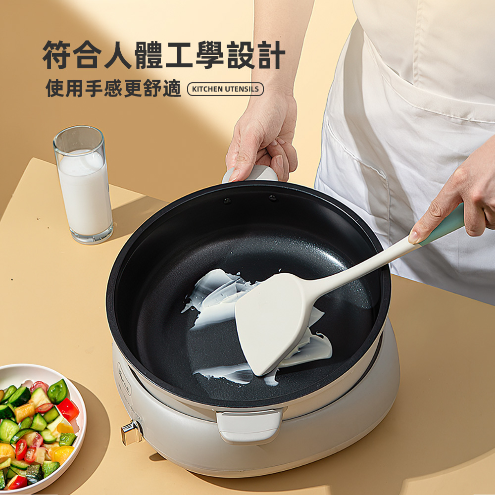 【上手家居】4件組矽膠廚具(廚具組/矽膠鍋鏟/矽膠湯勺/露營餐具), , large