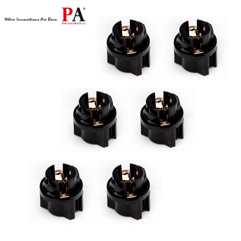 【PA LED】一組10入 T5 儀錶板 面板燈 室內燈 燈座 燈泡座 燈泡底座 LED 一般燈泡 通用, , large