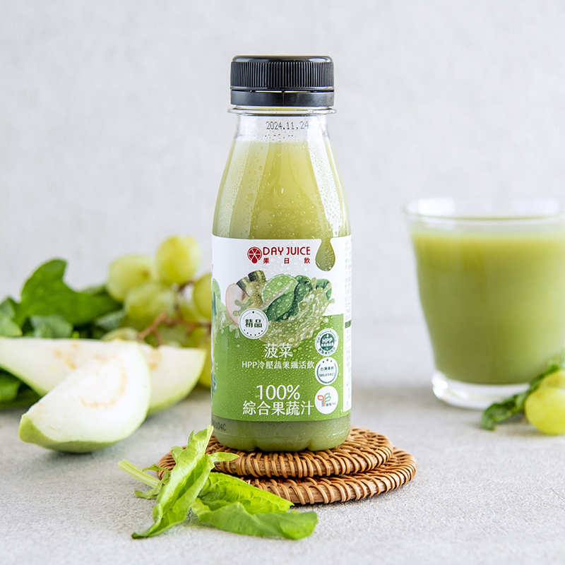 【Day Juice果日飲】冷壓蔬果纖活飲6瓶組│綠拿鐵組 (纖活4.5.10號各2瓶), , large