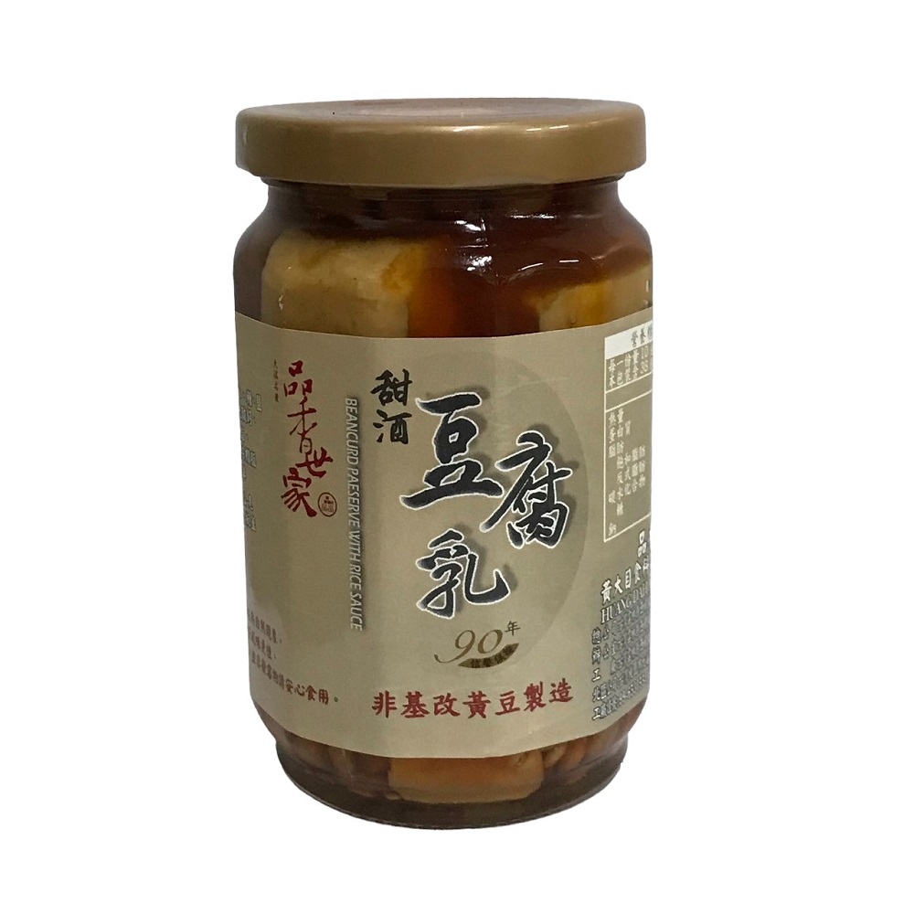 品香世家黃大目 甜酒豆腐乳380g, , large