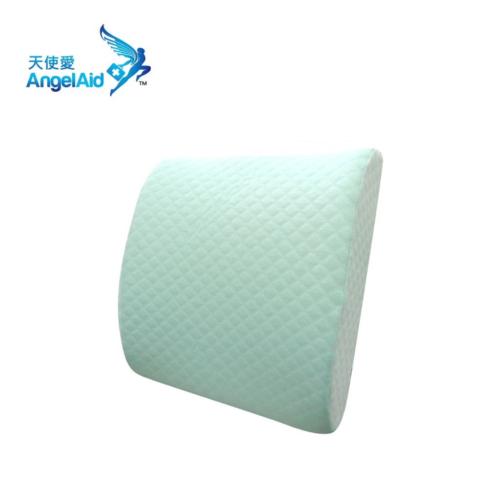 【AngelAid 天使愛】記憶泡棉人體工學腰靠墊, , large