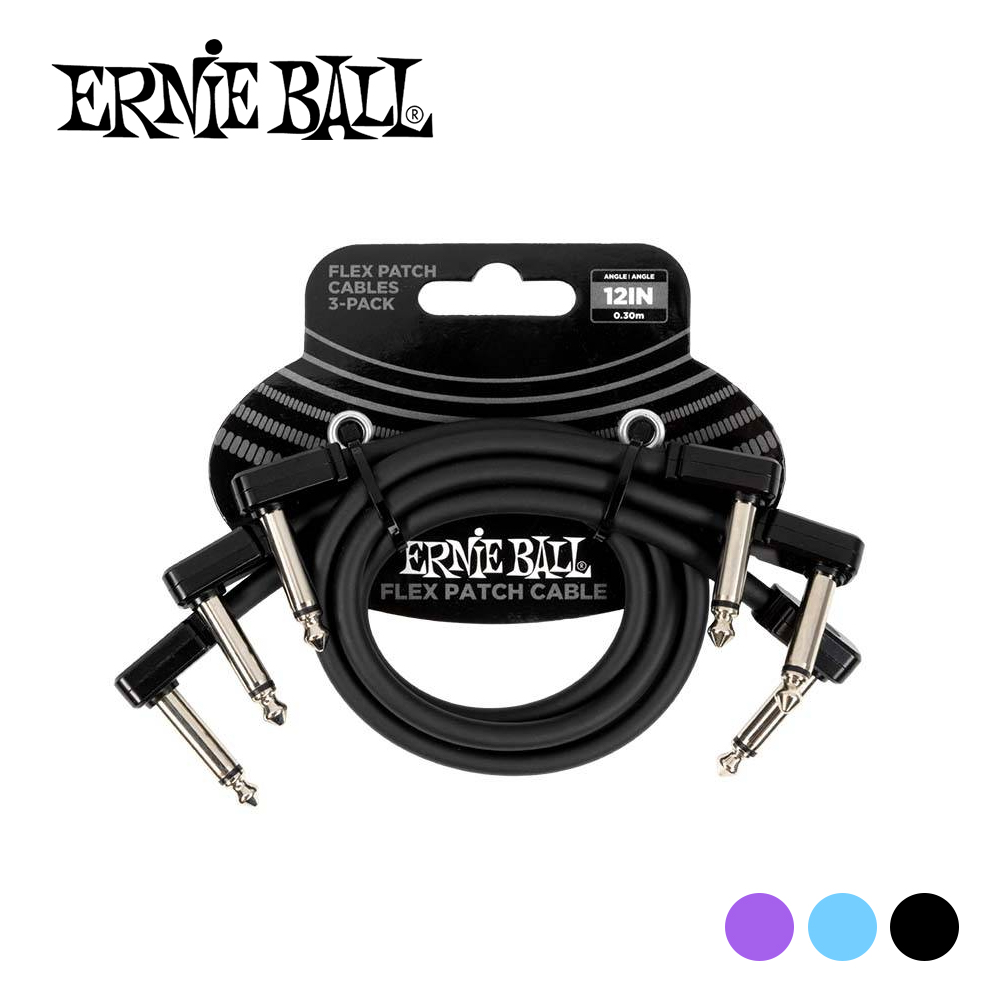 Ernie Ball Flex Patch Cable 6in (P06452：Purple), , large