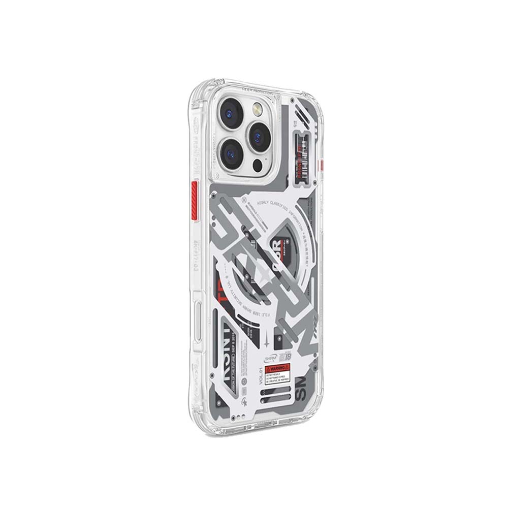 【山水之寶】Skinarma iPhone 16ProMax手機殼 防摔殼 EKHO品牌電路板磁吸防摔手機殼 附掛繩環 原廠公司貨, , large