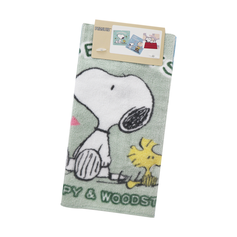 SNOOPY史努比小方巾-20x20cm-3條入x2組, , large