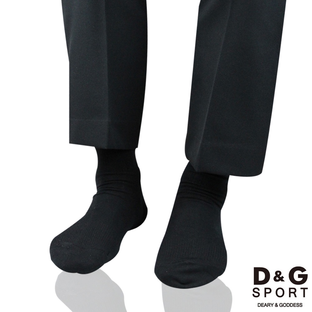 【D&G】素面紳仕襪<黑>DG9005 男襪 長襪, , large