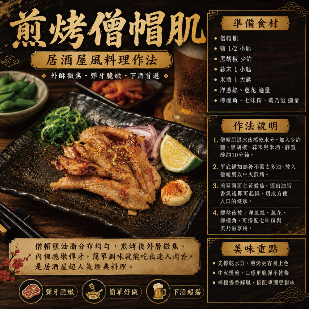 約克街肉鋪 手工精修僧帽肌雪花豬肉片3盒 （200g&plusmn;10%/盒）, , large