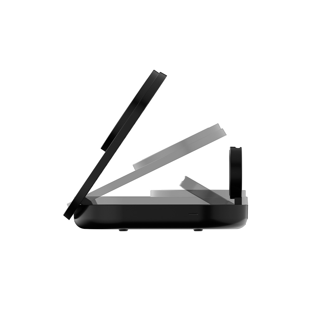 Hipporizz Zeno Qi2.2-25W 三合一折疊無線充電座, , large