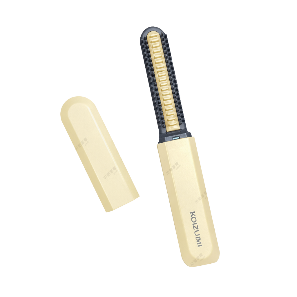 【可易家電】日本KOIZUMI小泉成器 mini瀏海梳-晨曦黃 KHR-G420-YE 全球限定色 (原廠公司貨), , large