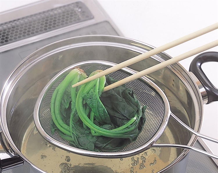 Multi-purpose colander (shallow type with small mesh), , large