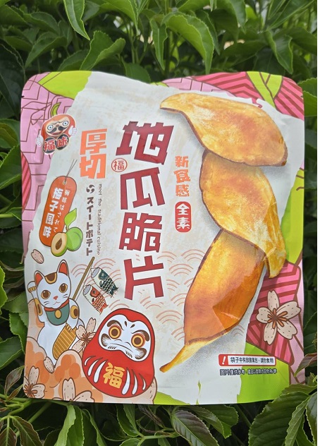 Fuwei Thick-Cut Sweet Potato Chips (Plum Flavor), , large