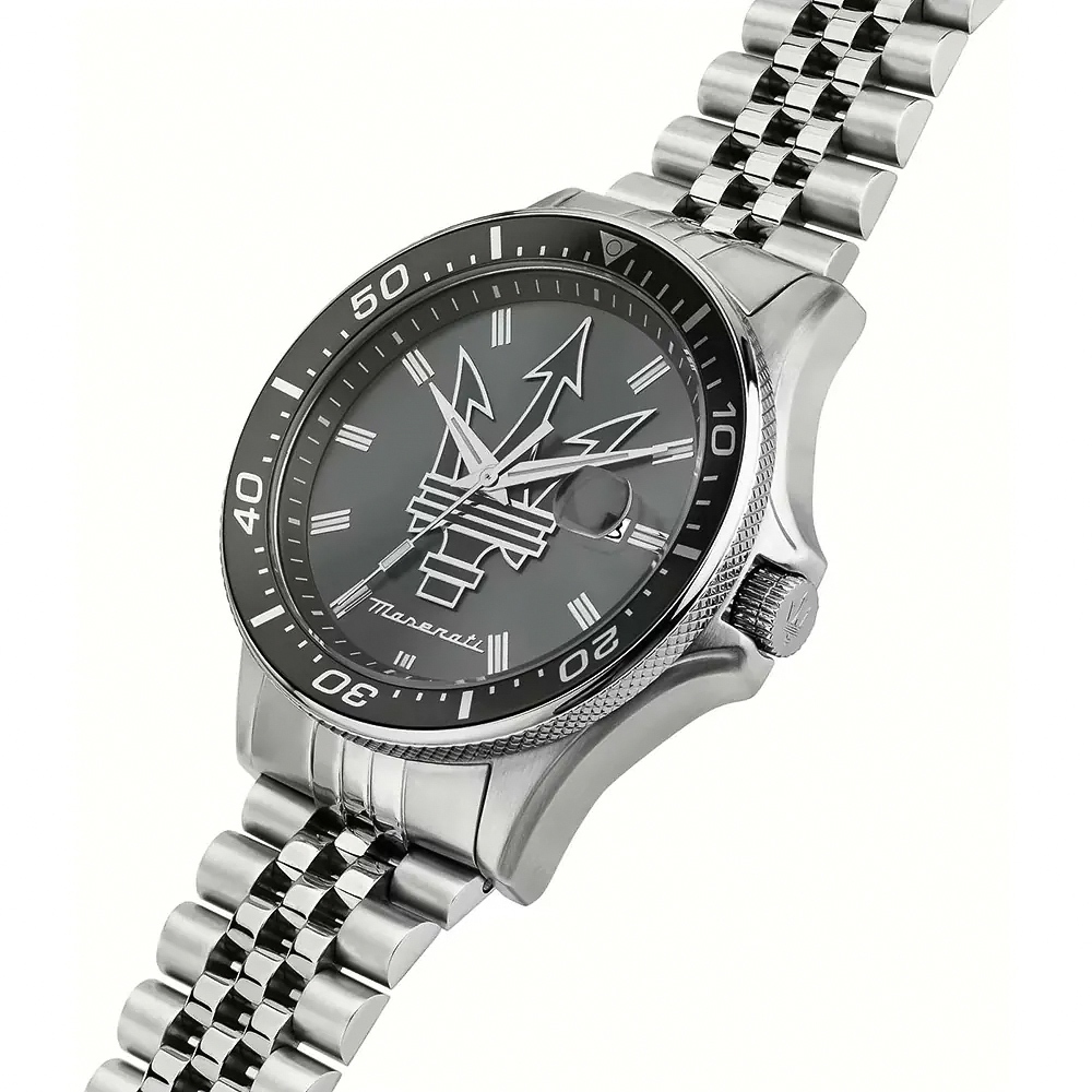 MASERATI 瑪莎拉蒂 SFIDA系列 品牌大LOGO石英手錶 R8853140010, , large