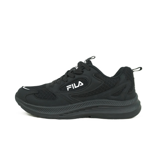 Kixpress-Fila Cyclone 女 休閒鞋 運動鞋 慢跑鞋 低筒 透氣 復古 黑 [5-J906X-004], , large