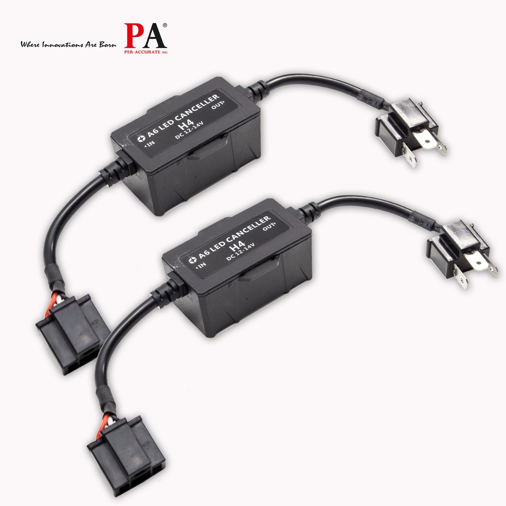 【PA LED】H4 HS1 P43T LED 大燈 解碼器 CANBUS 消除 故障燈 故障碼 警告燈 閃爍, , large