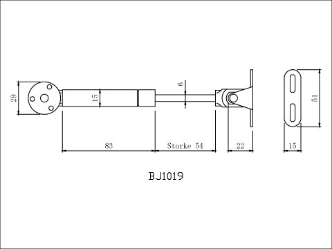 GAS SPRING, , large