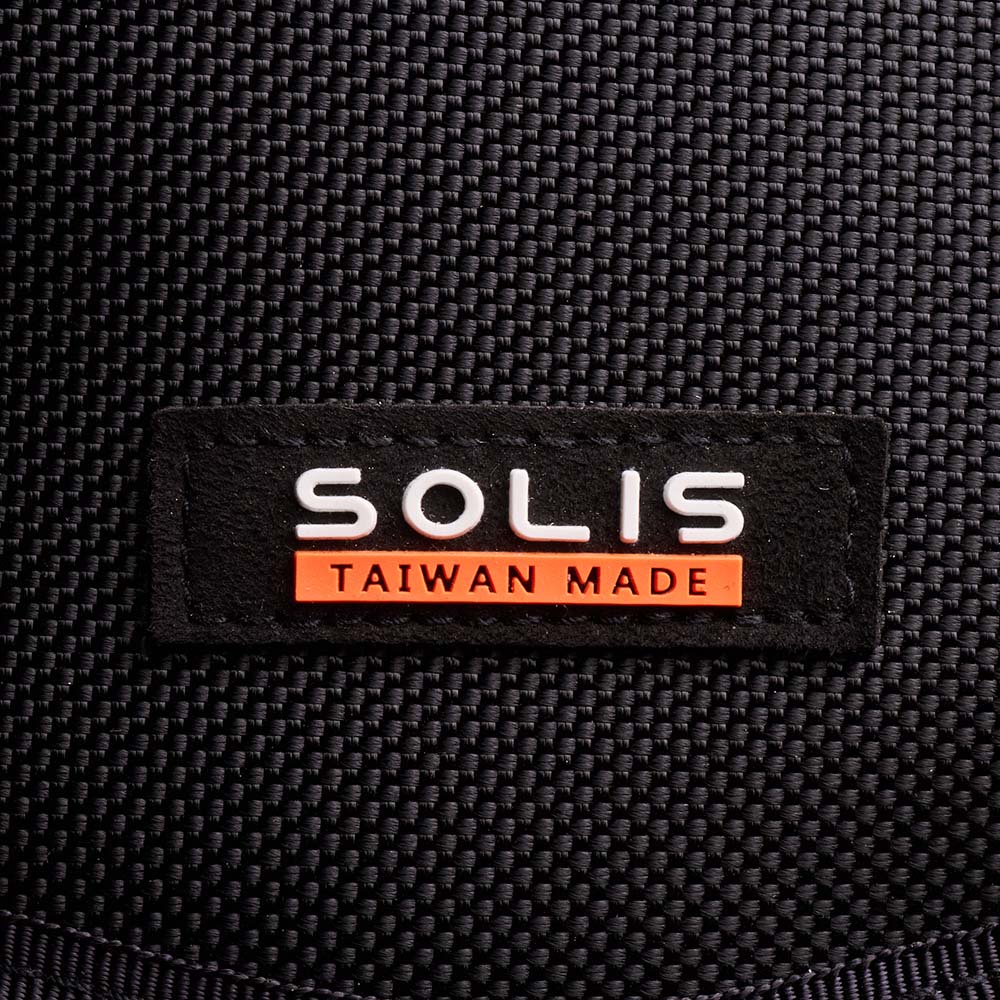 SOLIS 步行者系列肩背側背郵差包-可放14吋筆電-經典黑, , large