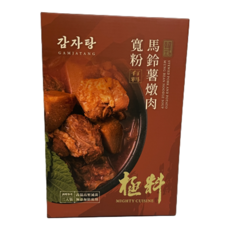 STEWED PORK AND POTATO MUNG BEAN NOODLE, , large