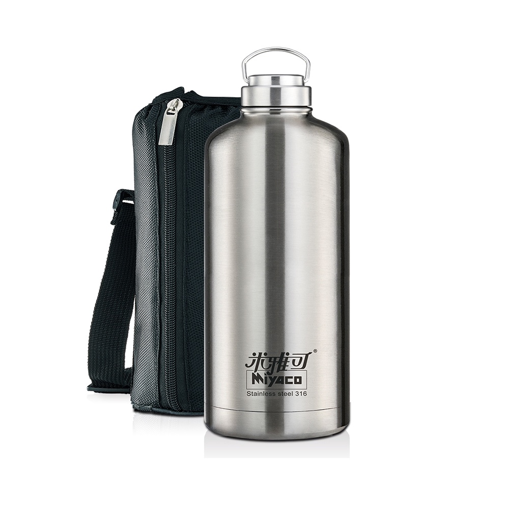 Miyaco 米雅可 經典316不銹鋼真空廣口保溫瓶 2500ml-Leidea樂德兒, , large