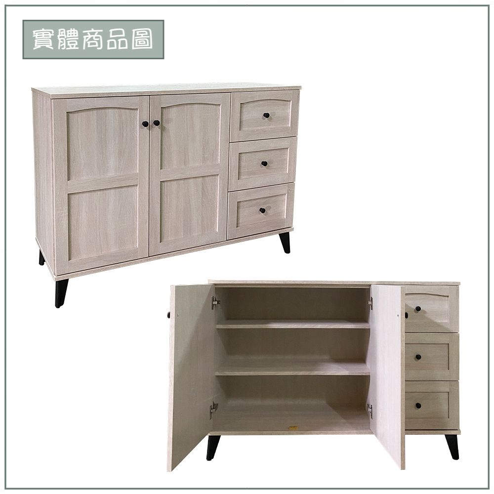 【唯熙傢俱】艾莎北歐風４尺餐櫃, , large