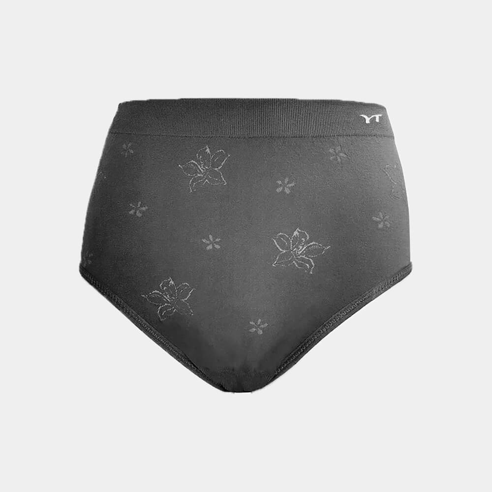 Women&rsquo;s Plus-Size High-Waisted Seamless Bamboo Charcoal Underwear, , large
